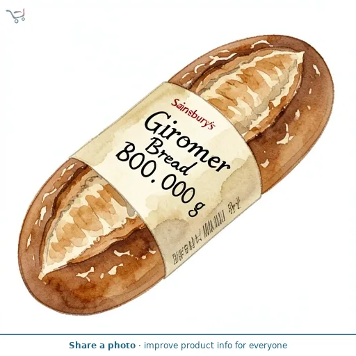 Sainsbury's Giraffe Bloomer Bread 800g