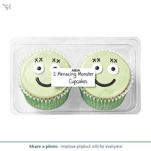 ASDA 2 Menacing Monster Cupcakes