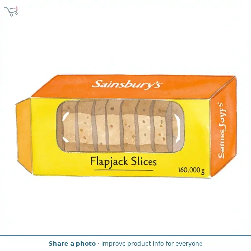 Sainsbury's Flapjack Slices 5 x 32g