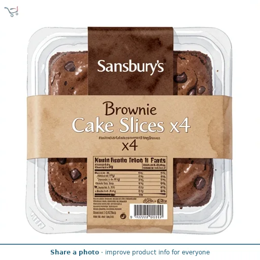 Sainsbury's Brownie Cake Slices x4