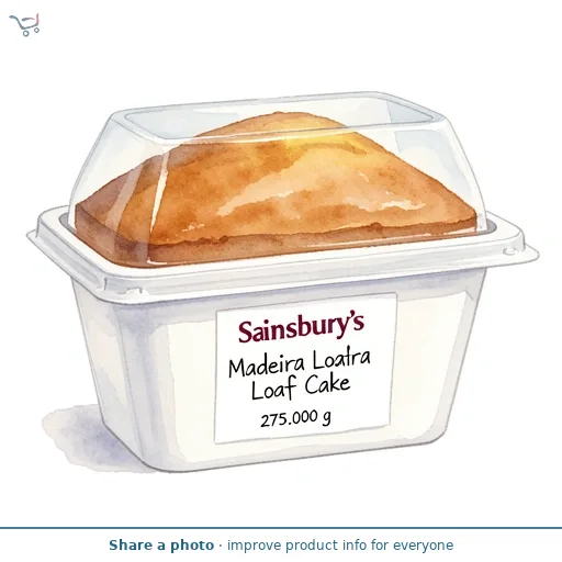 Sainsbury's Madeira Loaf Cake 275g