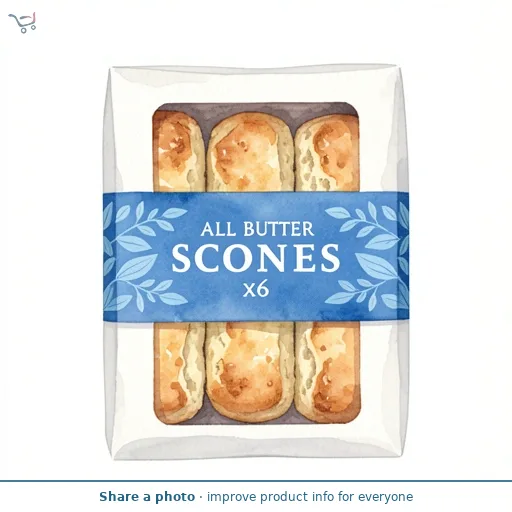 Sainsbury's All Butter Scones x6