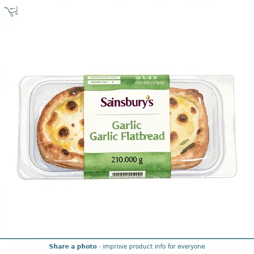 Sainsbury's Garlic Flatbread 210g