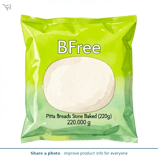BFree Pitta Breads Stone Baked 4x55g (220g)