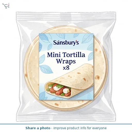 Sainsbury's Mini Tortilla Wraps x8