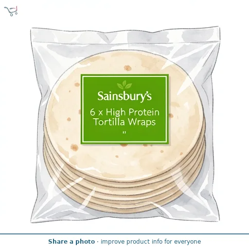 Sainsbury's 6 x High Protein Tortilla Wraps
