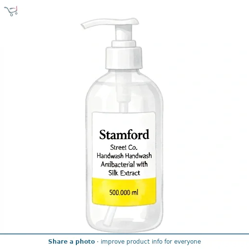 Stamford Street Co. Handwash Antibacterial with Silk Extract 500ml