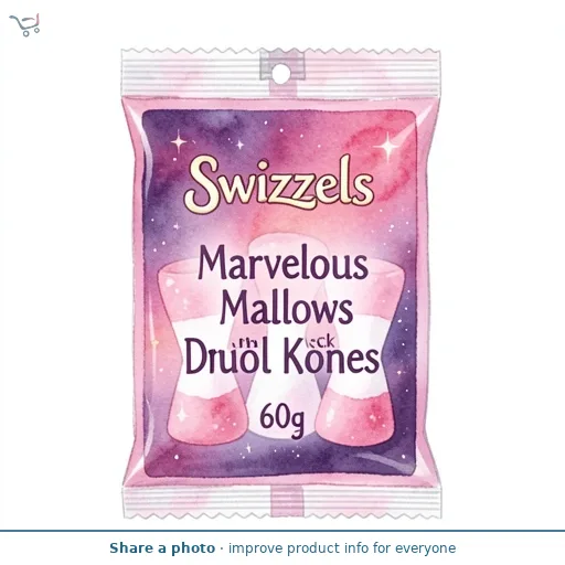 Swizzels Marvelous Mallows Drumstick Kool Kones 60g