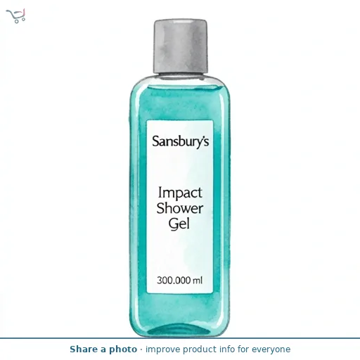 Sainsbury's Impact Shower Gel 300ml