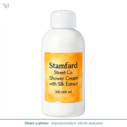 Stamford Street Co. Shower Cream with Silk Extract 300ml
