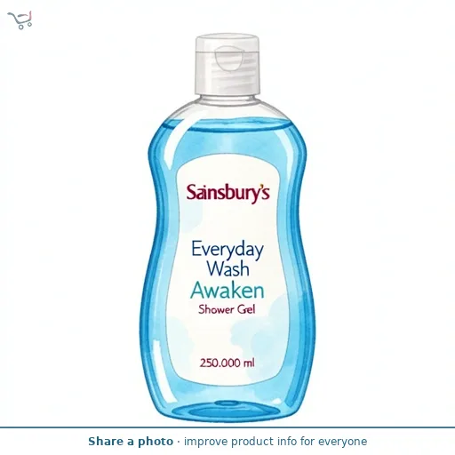 Sainsbury's Everyday Wash Awaken Shower Gel 250ml