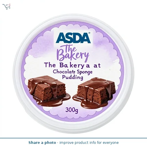 ASDA The Bakery The Bakery at  Chocolate Sponge Pudding 300g