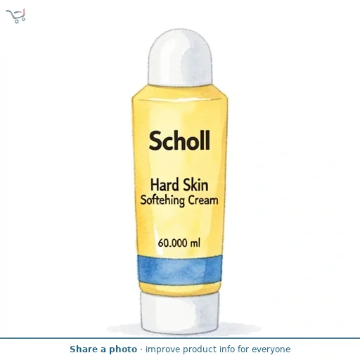 Scholl Hard Skin Softening Cream 60ml