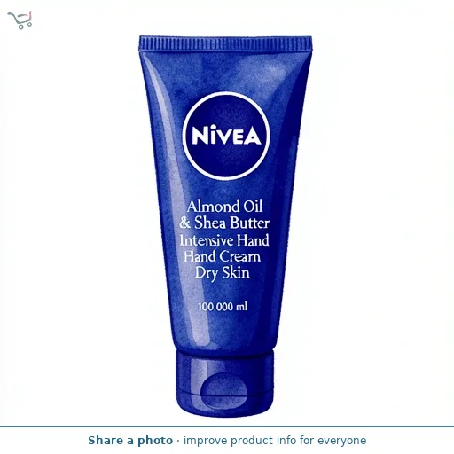 Nivea Almond Oil & Shea Butter Intensive Hand Cream Dry Skin 100ml