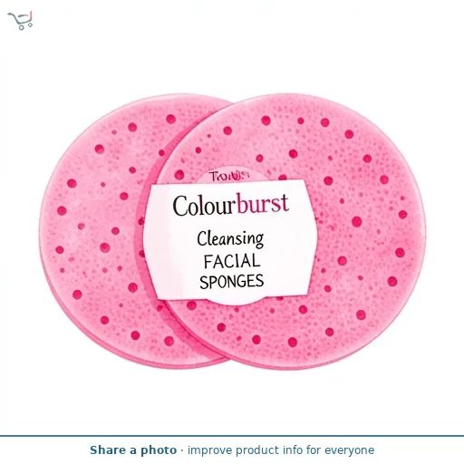 Colourburst Tools Cleansing Facial Sponges
