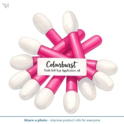 Colourburst Tools Soft Eye Applicators x8