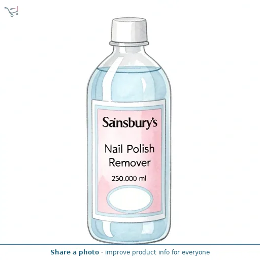 Sainsbury's Nail Polish Remover 250ml