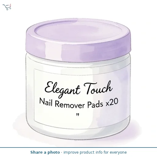 Elegant Touch Nail Remover Pads x20
