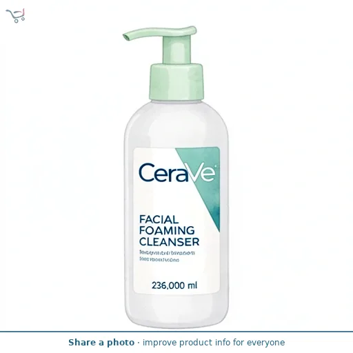 CeraVe Foaming Cleanser with Niacinamide for Normal to Oily Skin 236ml