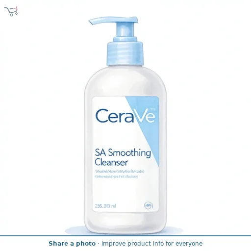 CeraVe SA Smoothing Cleanser with Salicylic Acid for Dry, Rough & Bumpy Skin 236ml