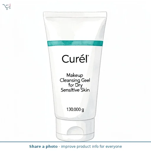 Curél Makeup Cleansing Gel for Dry Sensitive Skin 130g