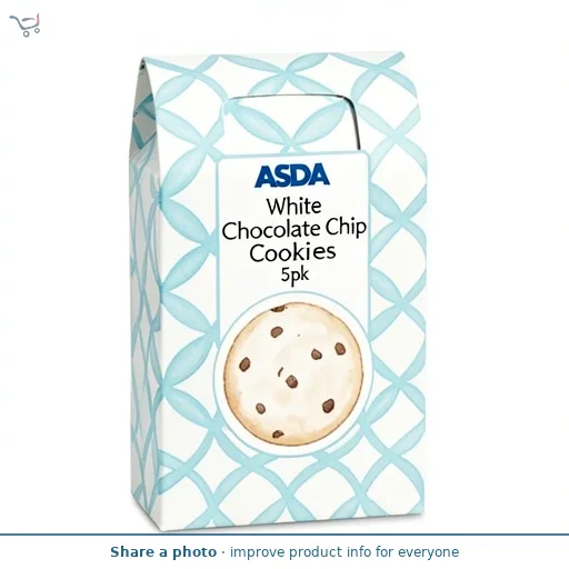 ASDA White Chocolate Chip Cookies 5pk