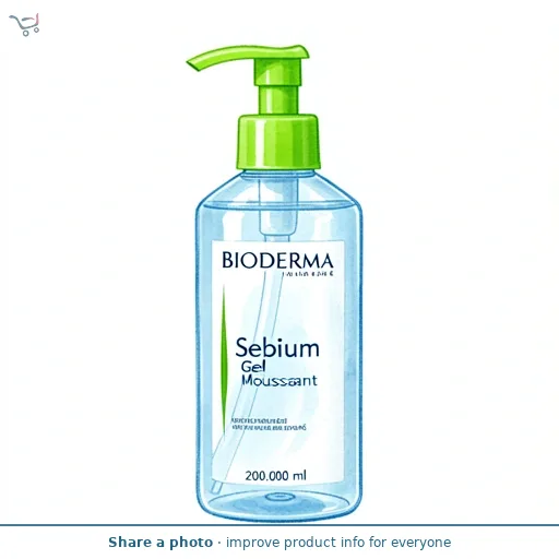 Bioderma Sebium Gel Moussant 200ml