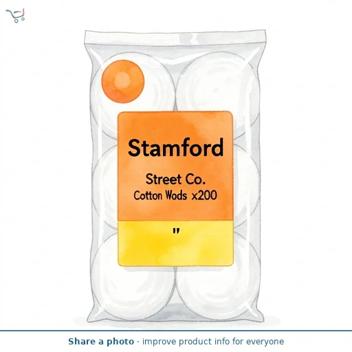 Stamford Street Co. Cotton Wool Pads x200