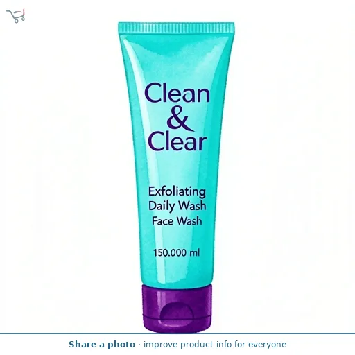 Clean & Clear Exfoliating Daily Wash Face Wash 150ml