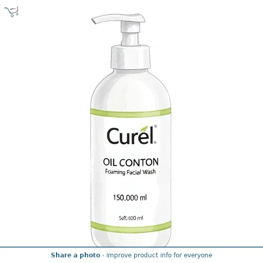 Curél Oil Control Foaming Facial Wash 150ml