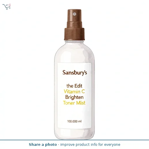 Sainsbury's the Edit Vitamin C Brighten Toner Mist 100ml