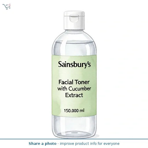 Sainsbury's Facial Toner with Cucumber Extract 150ml