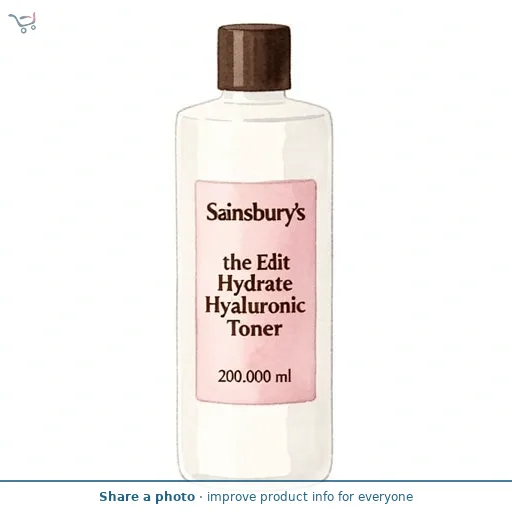 Sainsbury's the Edit Hydrate Hyaluronic Toner 200ml