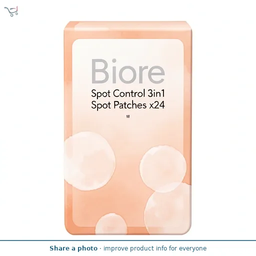 Biore Spot Control 3in1 Spot Patches x24