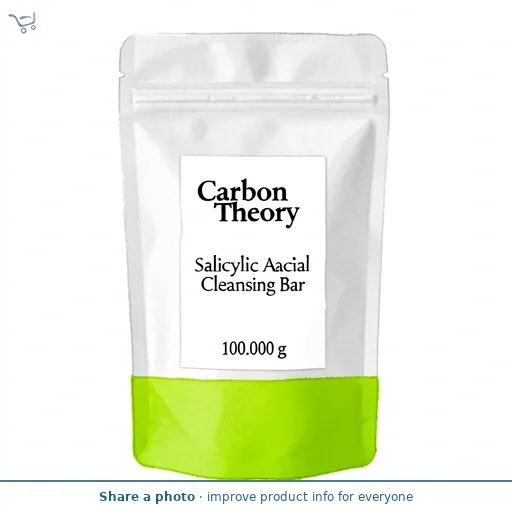 Carbon Theory Salicylic Acid Facial Cleansing Bar 100g