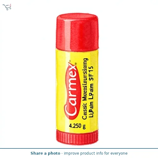 Carmex Classic Moisturising Lip Balm SPF 15 4.25g