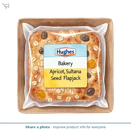Hughes Bakery Apricot, Sultana and Seed Flapjack