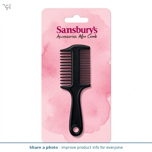 Sainsbury's Accessories Afro Comb