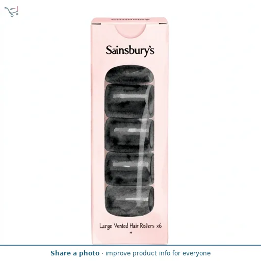 Sainsbury's Large Vented Hair Rollers x6