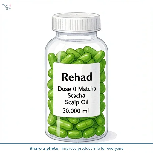 Rehab Dose 0 Matcha Scalp Oil 30 x 1ml