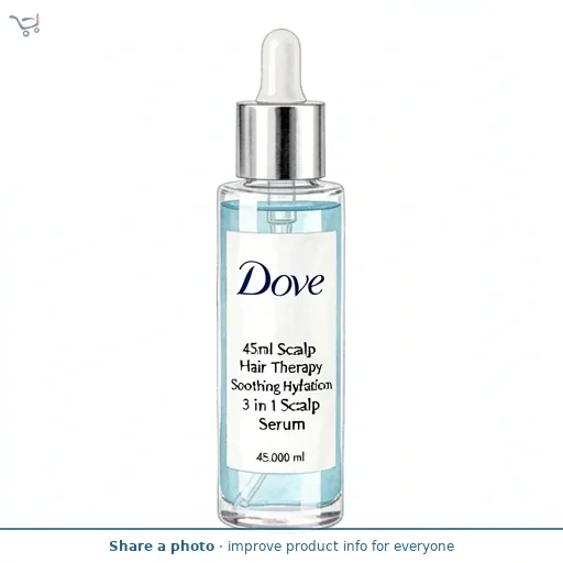 Dove 45ml Scalp + Hair Therapy Soothing Hydration 3 in 1 Scalp Serum