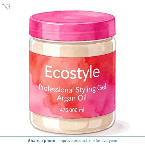 Ecostyle Professional Styling Gel Argan Oil 473ml