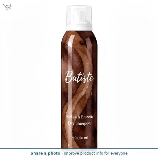 Batiste Medium & Brunette Dry Shampoo 200ml