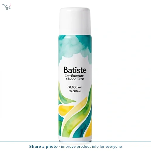 Batiste Dry Shampoo Original Classic Fresh 50ml