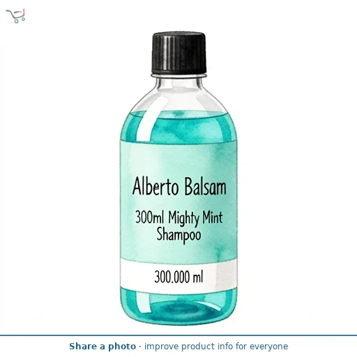 Alberto Balsam 300ml Mighty Mint Shampoo