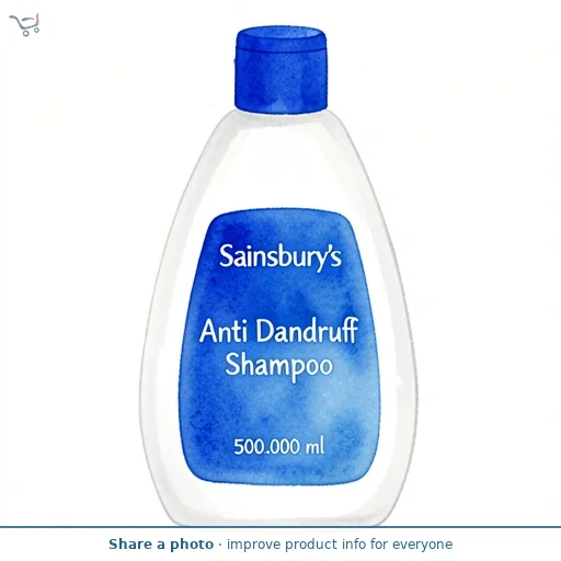 Sainsbury's Anti Dandruff Shampoo 500ml