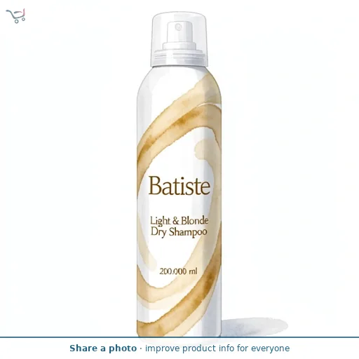 Batiste Light & Blonde Dry Shampoo 200ml