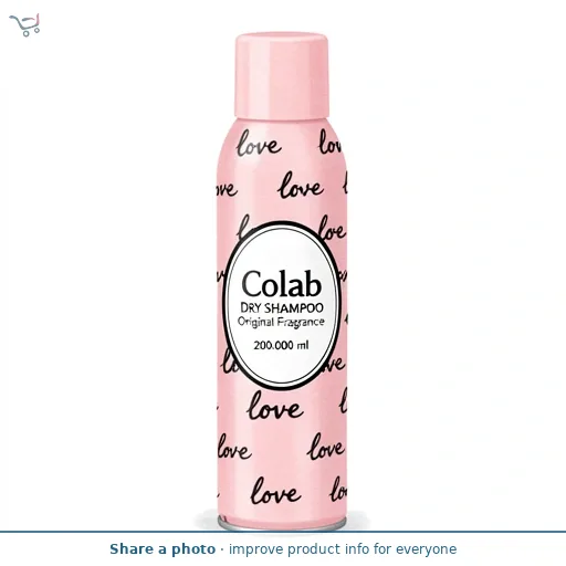Colab Dry Shampoo Original Fragrance 200ml