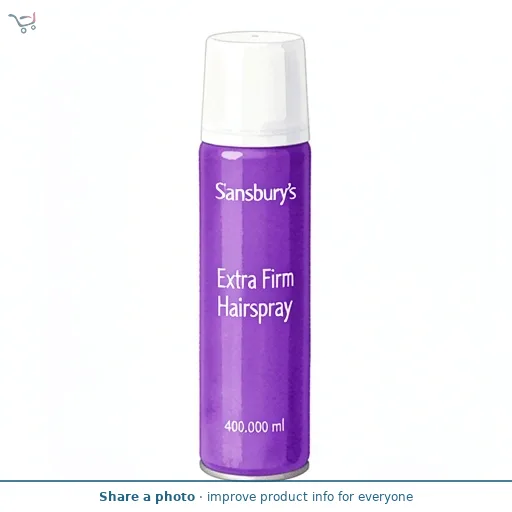 Sainsbury's Extra Firm Hairspray 400ml