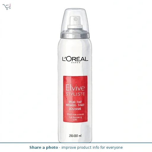 L'Oreal Elvive Styliste Weak Hair Mousse 200ml Full Restore 5